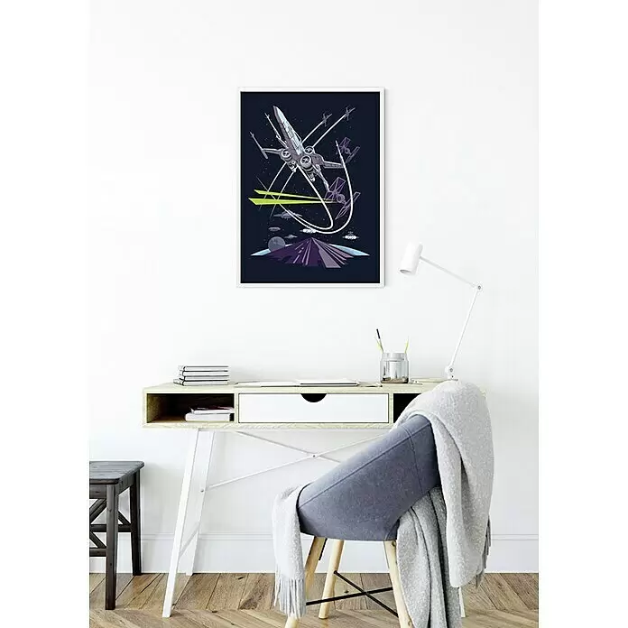 Komar Star Wars Poster Vector X-Wing - Star Wars, B x H: 50 x 70 cm - Stimmungsaufnahme