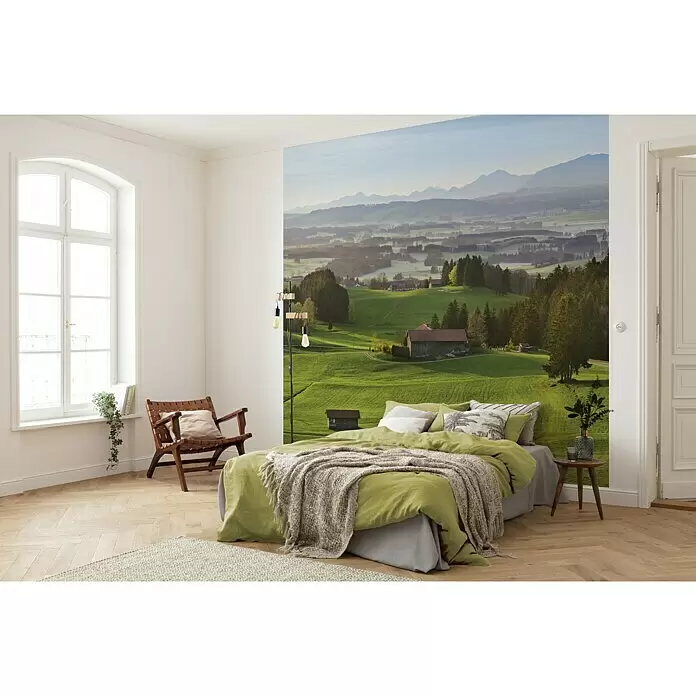 Komar Stefan Hefele Edition 2 Fototapete Paradiesisches Bayern - 9 -tlg., B x H: 450 x 280 cm, Vlies - Stimmungsaufnahme