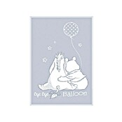 Komar Disney Edition 4 Wandbild Winnie Pooh Bye Bye Balloon (50 x 70 cm, Vlies)