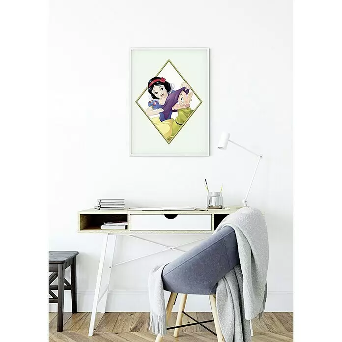Komar Disney Edition 4 Poster Snow White & Dopey - Disney, B x H: 30 x 40 cm - Stimmungsaufnahme