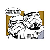 Komar Star Wars Wandbild (50 x 40 cm, Vlies)