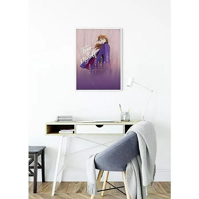 Komar Disney Edition 4 Poster Frozen Anna True To Myself - Disney, B x H: 30 x 40 cm - Stimmungsaufnahme