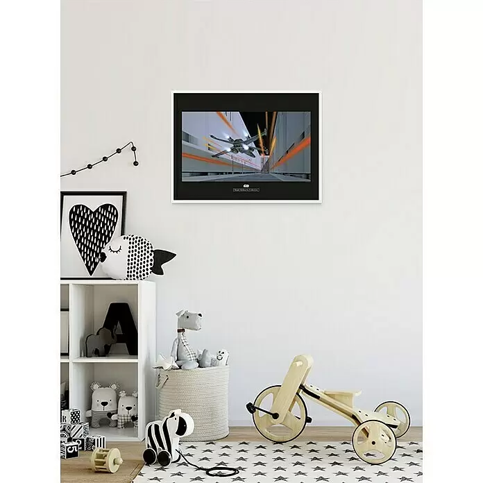 Komar Star Wars Poster RMQ Death Star Trench - Star Wars, B x H: 50 x 40 cm - Stimmungsaufnahme