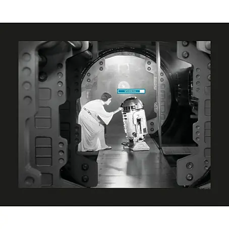 Komar Star Wars Poster Leia R2D2 Upload