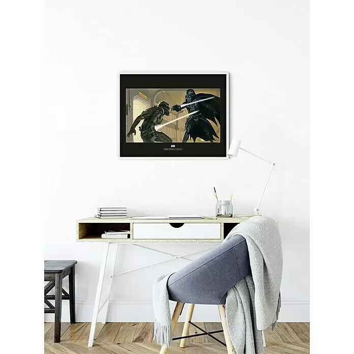 Komar Star Wars Poster RMQ Vader Luke Hallway - Star Wars, B x H: 40 x 30 cm - Stimmungsaufnahme
