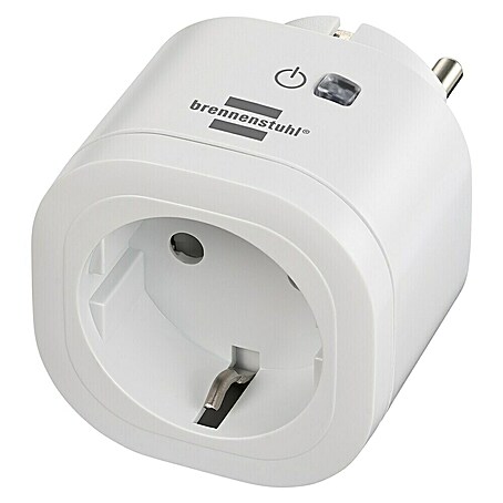 Brennenstuhl WiFi-Schaltsteckdose WA 3000 XS01 (Weiß, Max. Anschlussleistung: 3 000 W)