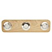 Spotlight LED-Deckenleuchte (3 x 5 W, Eiche, L x B x H: 42 x 11 x 3,5 cm)