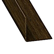 Kantoflex Winkelprofil (L x B x H: 2.000 x 30 x 30 mm, Stärke: 1,5 mm, PVC, Wenge)