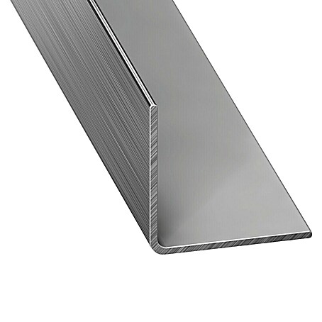 Kantoflex Winkelprofil (2 000 x 20 x 20 mm, Stärke: 1 mm, Kunststoff, Silber, Grau)
