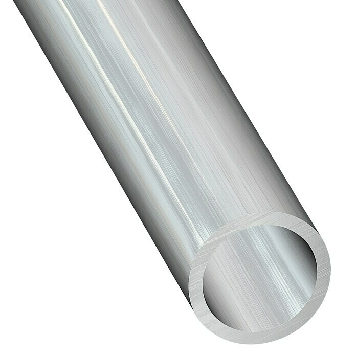 Kantoflex Rundrohr (Ø x L: 16 x 2 000 mm, Aluminium, Silber)
