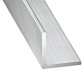 Kantoflex Winkelprofil (L x B x H: 1.000 x 15 x 20 mm, Stärke: 1,5 mm, Aluminium, Silber, Oberfläche: Roh)
