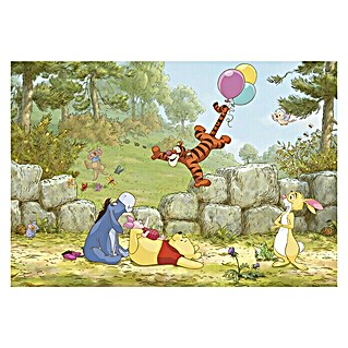 Komar Disney Edition 4 Fototapete Winnie Pooh Ballooning (8 -tlg., B x H: 368 x 254 cm, Papier)