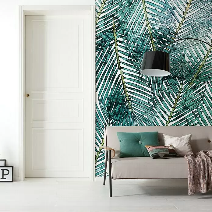 Komar Pure Fototapete Palm Canopy - 2 -tlg., B x H: 200 x 250 cm, Vlies - Stimmungsaufnahme
