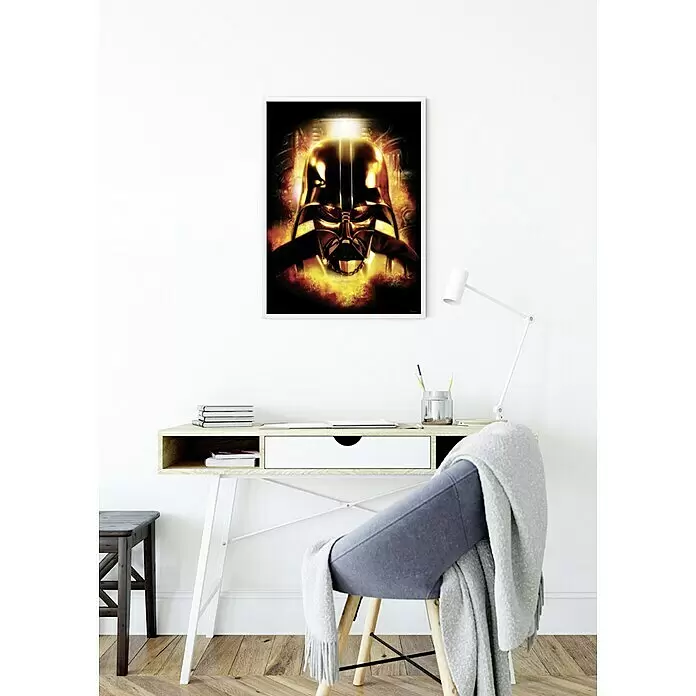Komar Star Wars Poster Vader Head - Star Wars, B x H: 30 x 40 cm - Stimmungsaufnahme