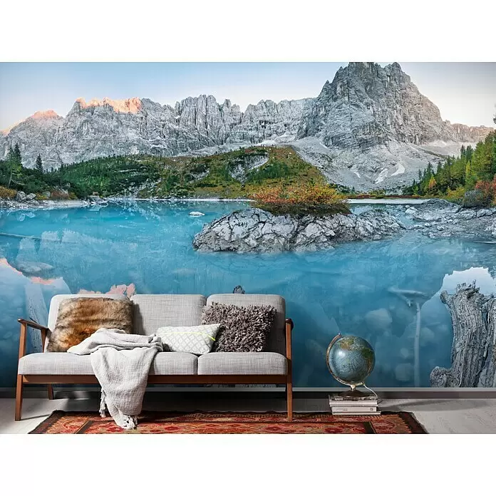 Komar Stefan Hefele Edition 1 Fototapete Alpine - 4 -tlg., B x H: 400 x 250 cm, Vlies - Stimmungsaufnahme
