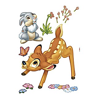 Komar Disney Edition 4 Dekosticker Bambi (17 -tlg., Bunt)