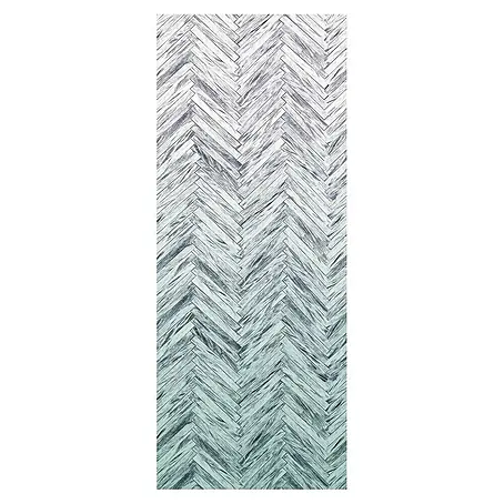 Komar Infinity Fototapete Herringbone Mint Panel