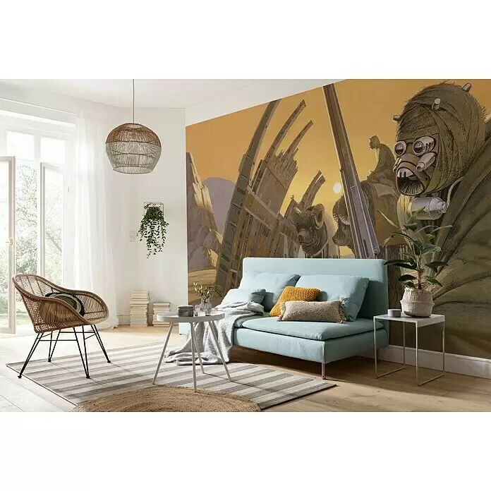 Komar Star Wars Fototapete RMQ Tusken - 10 -tlg., B x H: 500 x 250 cm, Vlies - Stimmungsaufnahme
