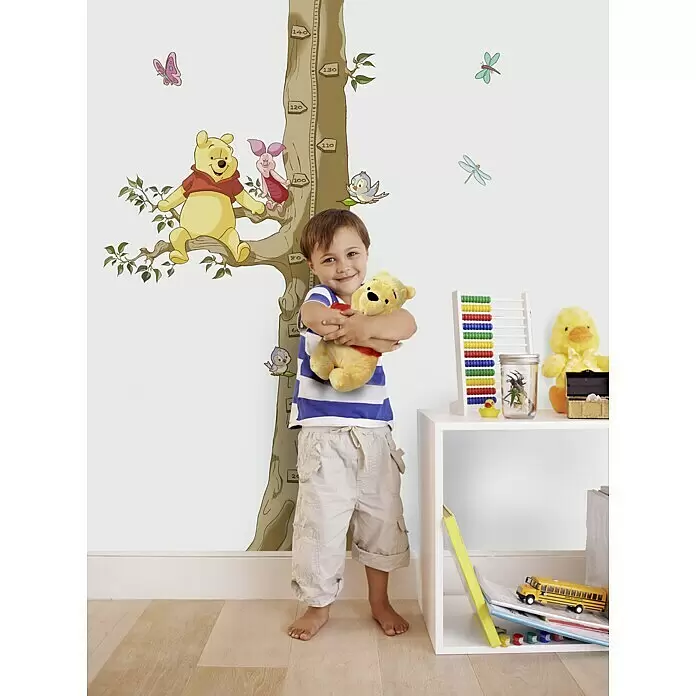 Komar Disney Edition 4 Dekosticker Winnie Pooh Size - 8 -tlg., Bunt - Stimmungsaufnahme