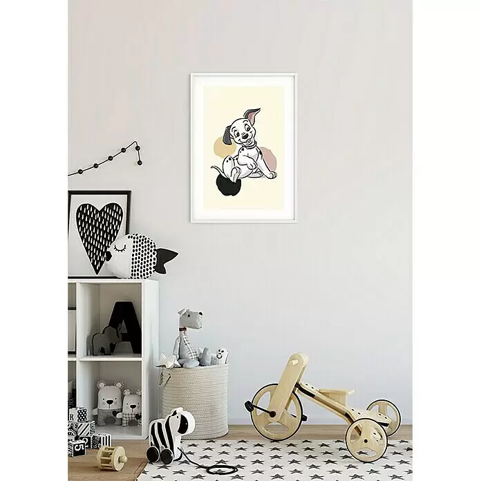 Komar Disney Edition 4 Poster 101 Dalmatiner Dots - Disney, B x H: 40 x 50 cm - Stimmungsaufnahme