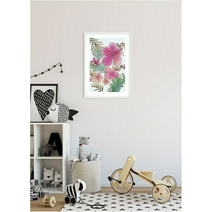 Komar Disney Edition 4 Poster Ariel FlowersDisney, B x H: 40 x 50 cm Mood Shot