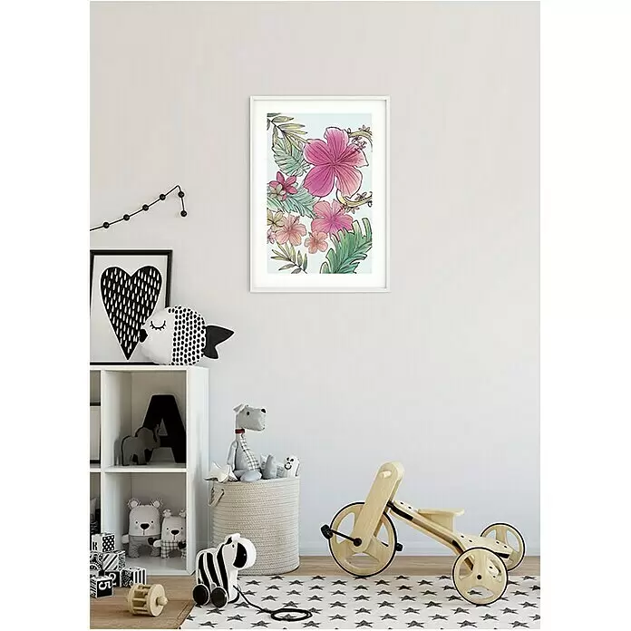 Komar Disney Edition 4 Poster Ariel Flowers - Disney, B x H: 40 x 50 cm - Stimmungsaufnahme