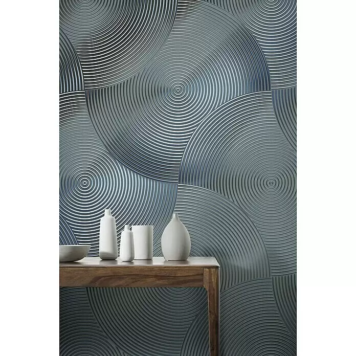 Komar Infinity Fototapete Mystic Silver - 2 -tlg., B x H: 200 x 250 cm, Vlies - Stimmungsaufnahme