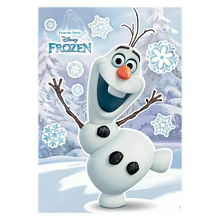 Komar Disney Edition 4 Dekosticker Olaf