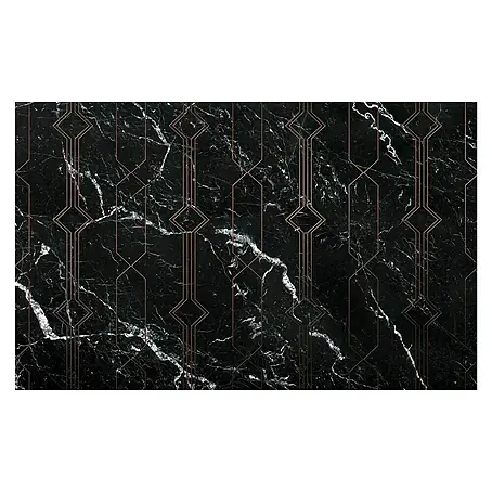 Komar Pure Fototapete Marble Black