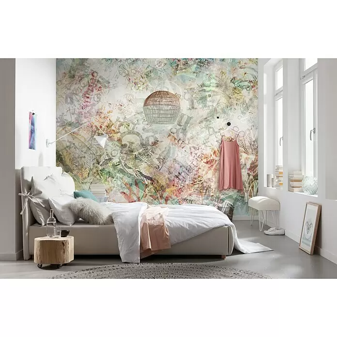 Komar Pure Fototapete Stories - 4 -tlg., B x H: 400 x 250 cm, Vlies - Stimmungsaufnahme