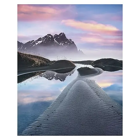 Komar Stefan Hefele Edition 1 Fototapete Glowing Vestrahorn
