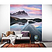 Komar Stefan Hefele Edition 1 Fototapete Glowing Vestrahorn (2-tlg., 200 x 250 cm, Vlies)