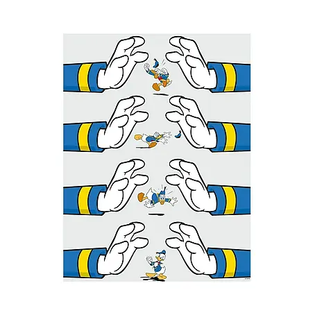 Komar Disney Edition 4 Poster Donald Duck Hands