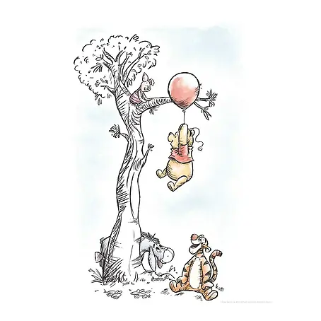 Komar Disney Edition 4 Poster Winnie Pooh Hang On