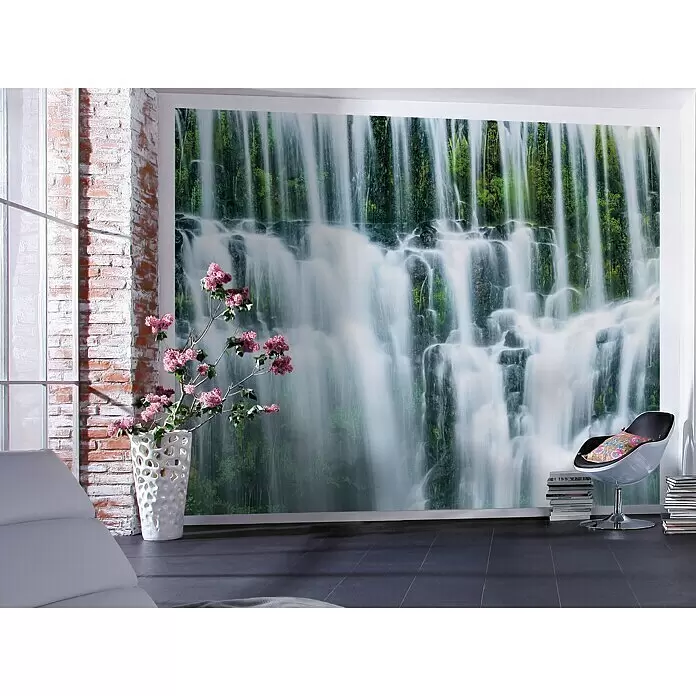 Komar Stefan Hefele Edition 1 Fototapete Ensemble of Veils - 3 -tlg., B x H: 300 x 250 cm, Vlies - Stimmungsaufnahme