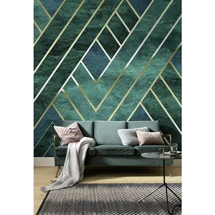 Komar Pure Fototapete Artdeco - 3 -tlg., B x H: 300 x 250 cm, Vlies - Stimmungsaufnahme