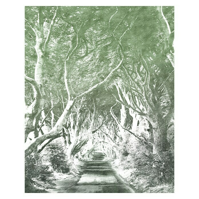 Komar Infinity Fototapete Alley Graphite (2 -tlg., B x H: 200 x 250 cm, Vlies)