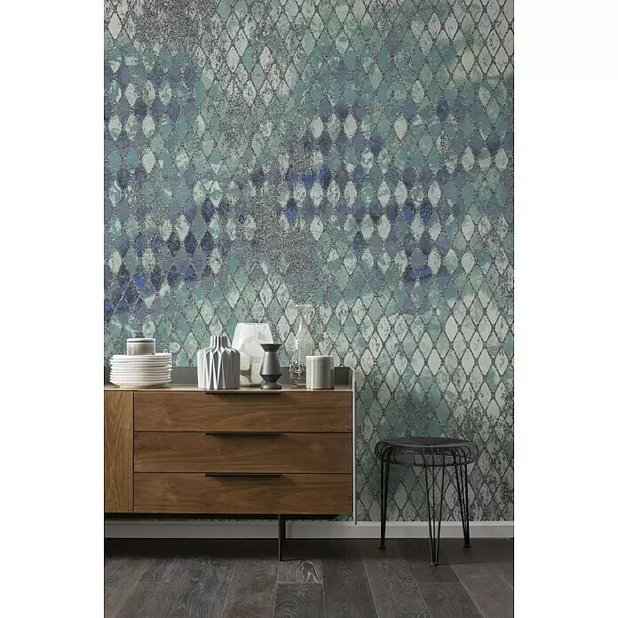 Komar Infinity Fototapete Harlekin - 4 -tlg., B x H: 400 x 250 cm, Vlies - Stimmungsaufnahme
