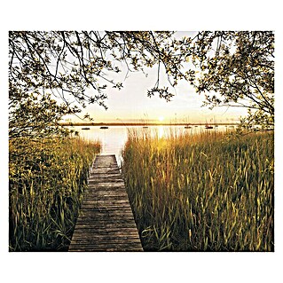 Komar Stefan Hefele Edition 1 Fototapete Lake Side (3 -tlg., B x H: 300 x 250 cm, Vlies)