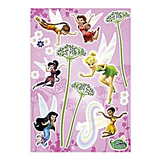 Komar Disney Edition 4 Dekosticker Fairies (13 -tlg., Bunt)