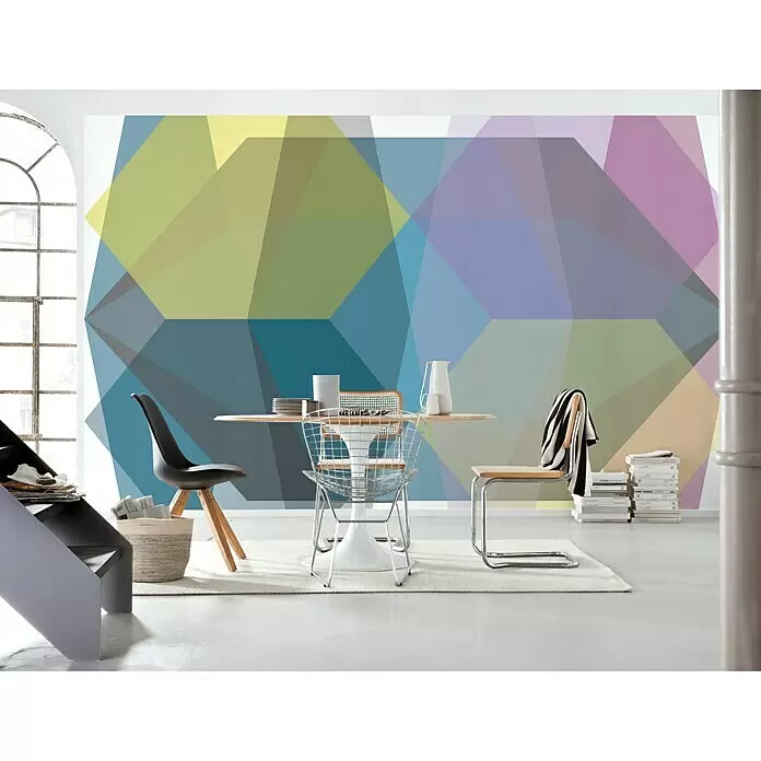 Komar Pure Fototapete Gem Stone Diamond - 4 -tlg., B x H: 400 x 250 cm, Vlies - Stimmungsaufnahme