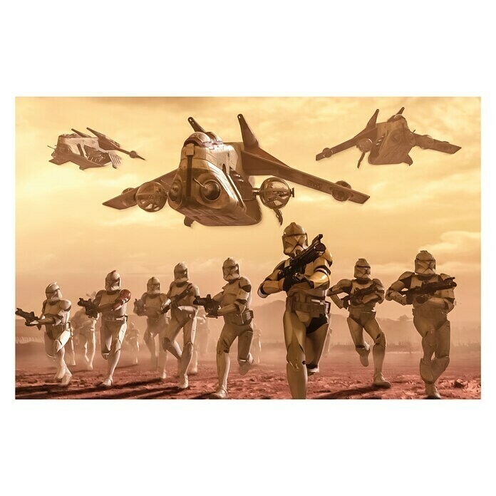Komar Star Wars Fototapete Clone Trooper (4 -tlg., B x H: 400 x 260 cm,  Vlies) | BAUHAUS
