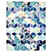 Komar Pure Fototapete Geometric Blue 