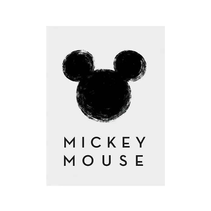 Komar Disney Edition 4 Poster Mickey Mouse Silhouette