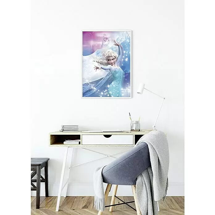 Komar Disney Edition 4 Poster Frozen Elsa Action - Disney, B x H: 50 x 70 cm - Stimmungsaufnahme