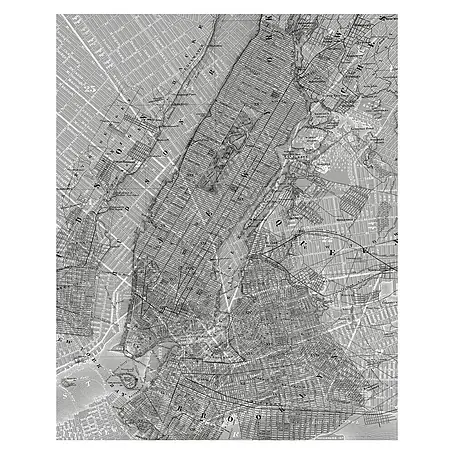 Komar Pure Fototapete NYC Map