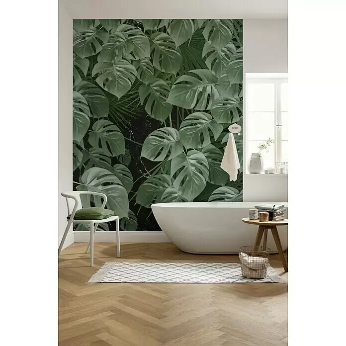 Komar Pure Fototapete Monstara on Marble - 2 -tlg., B x H: 200 x 250 cm, Vlies - Stimmungsaufnahme