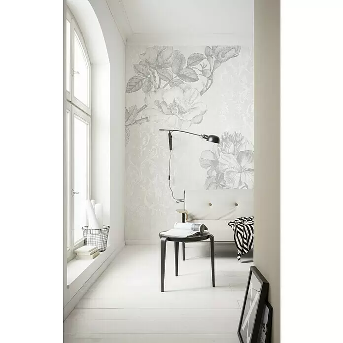 Komar Infinity Fototapete Baroque Grey - 2 -tlg., B x H: 200 x 250 cm, Vlies - Stimmungsaufnahme