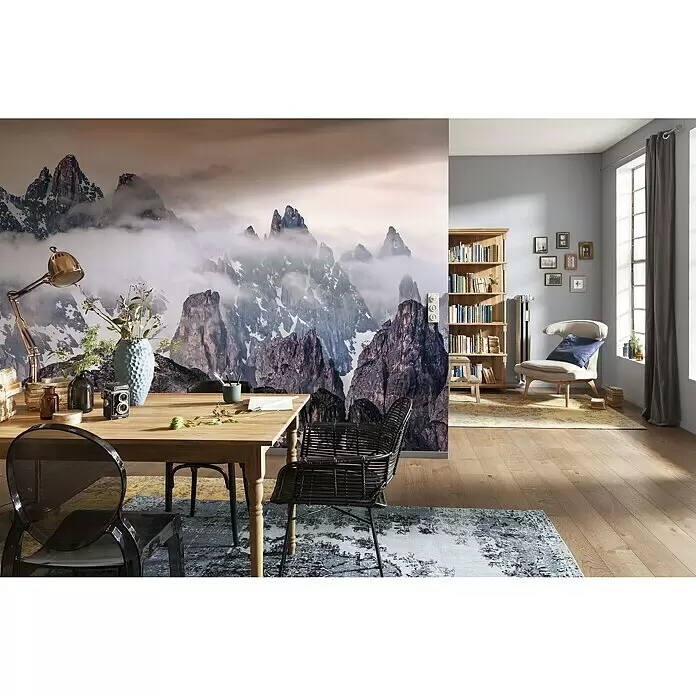 Komar Stefan Hefele Edition 1 Fototapete The Fortress - 4 -tlg., B x H: 400 x 250 cm, Vlies - Stimmungsaufnahme
