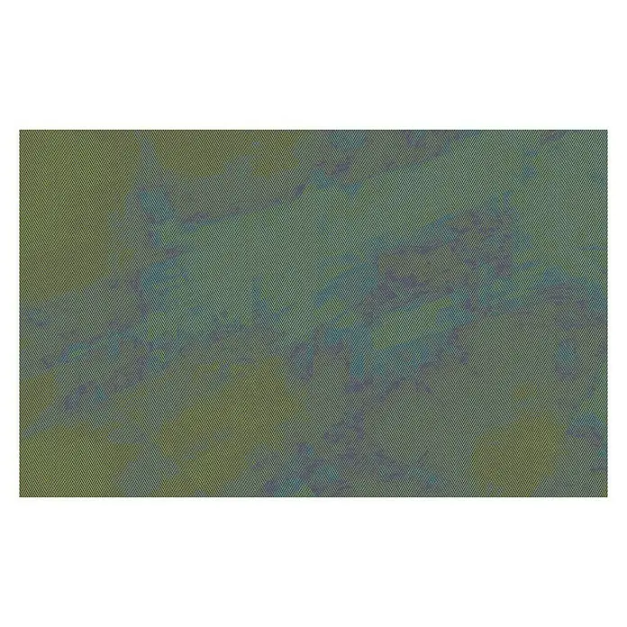 Komar Infinity Fototapete Maya Tweed - 4 -tlg., B x H: 400 x 250 cm, Vlies, Grün/Braun - Einzigartiger, texturierter Teppich mit einem dezenten Muster, perfekt für eine stilvolle Raumgestaltung. Der Teppich bietet ein optisches Highlight.
